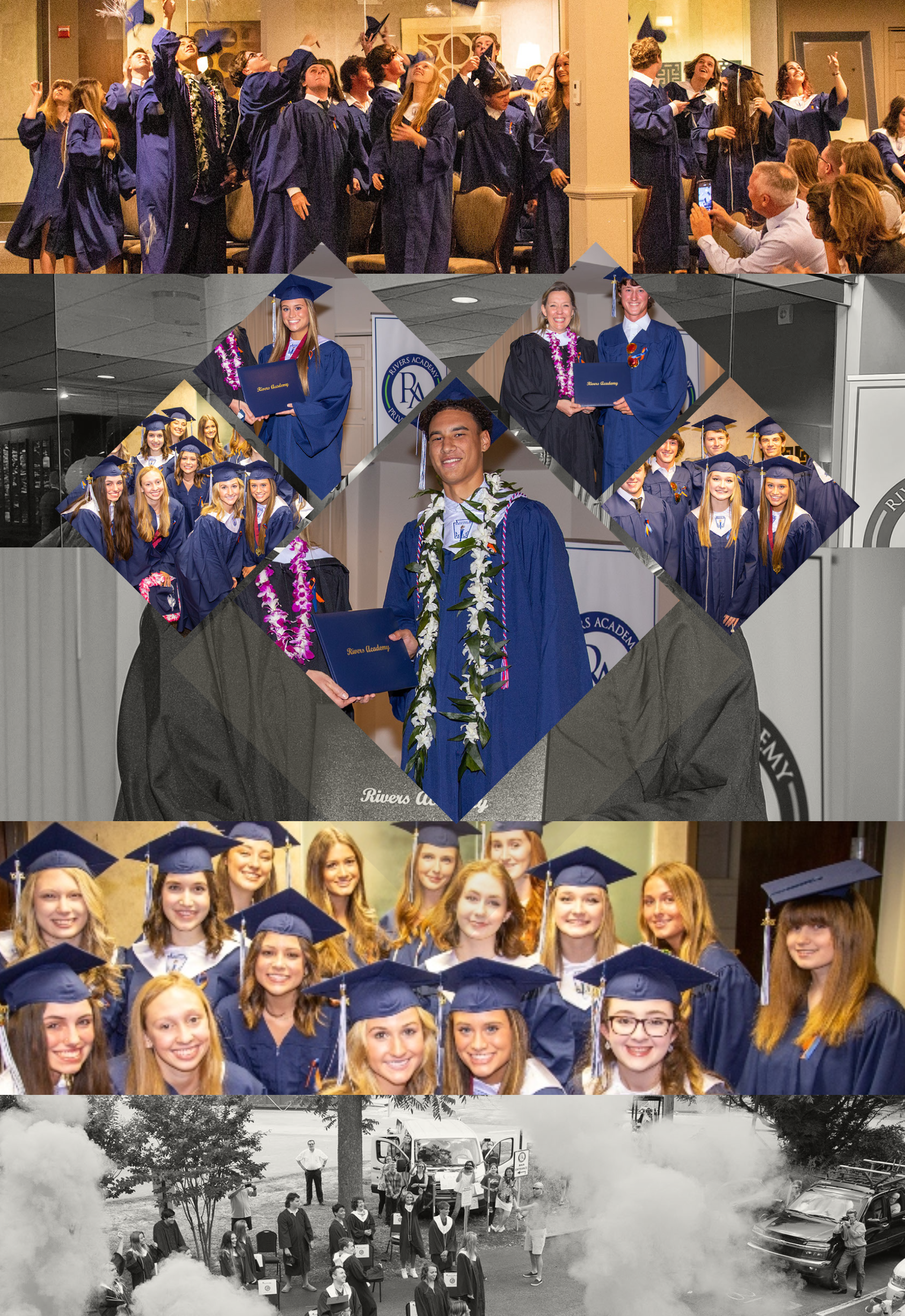 Graduation collage picture